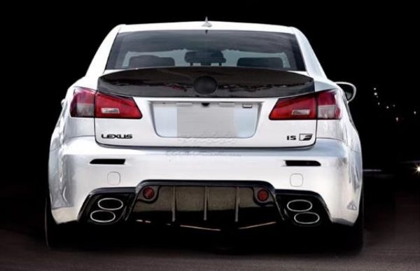 楽天市場】レクサス IS トランクスポイラー ウイング エアロ カーボン