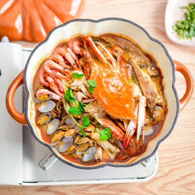 楽天市場】ホーロー鍋 16cm かぼちゃ型 両手鍋 ホーロー 深型 ふた付き