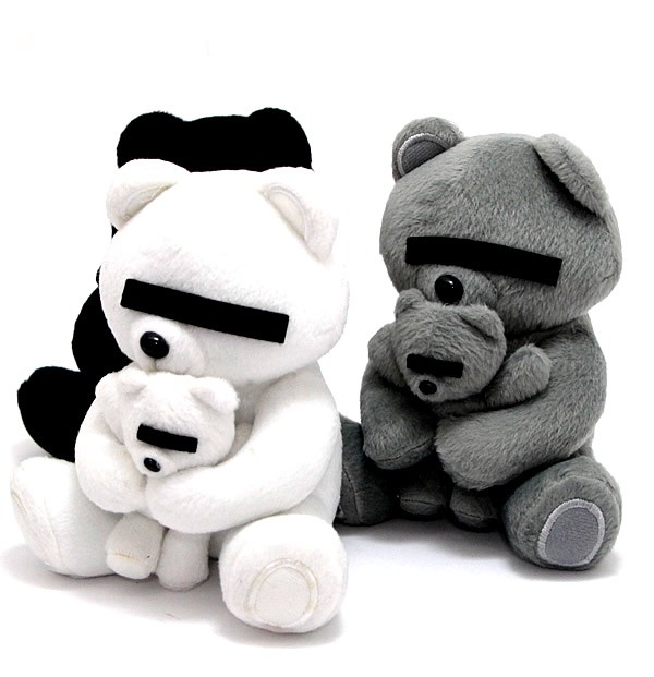 楽天市場】アンダーカバー Undercover 目隠しベア ぬいぐるみ 3体