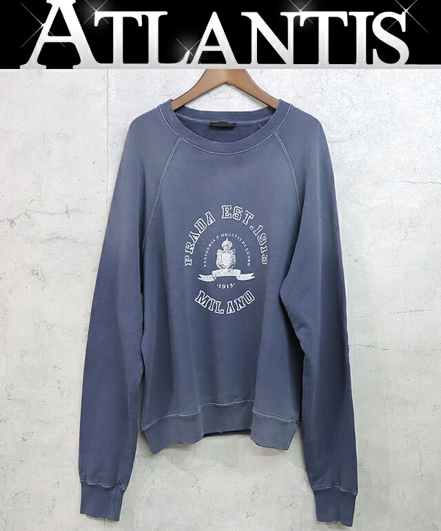 楽天市場】PRADA 銀座店 プラダ 25SS ヴィンテージ加工 クルーネック