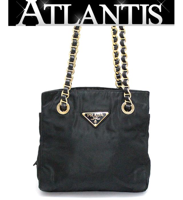 楽天市場】プラダ PRADA ヴィンテージ デカ三角ロゴ チェーン