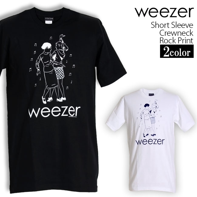 楽天市場】Weezer Tシャツ ウィーザー Dancing Girls ロックTシャツ