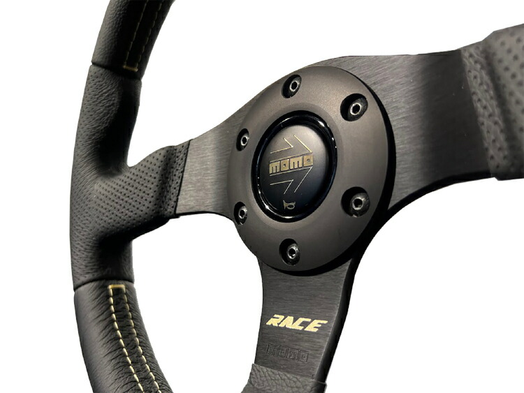 MOMO RACE モモ レース ステアリング 小径 革 32パイ 正規品 MOMO