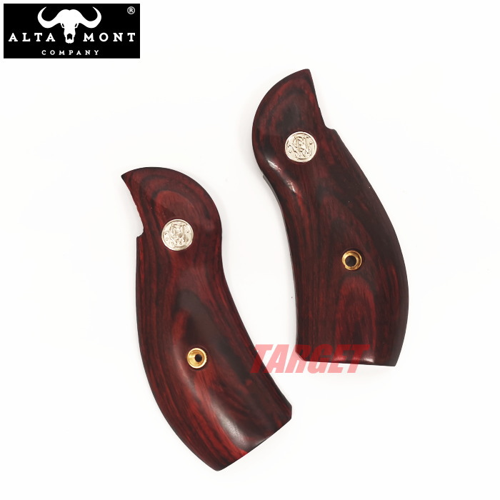 楽天市場】アルタモント S&W Kフレーム ラウンドバット用 木製グリップ