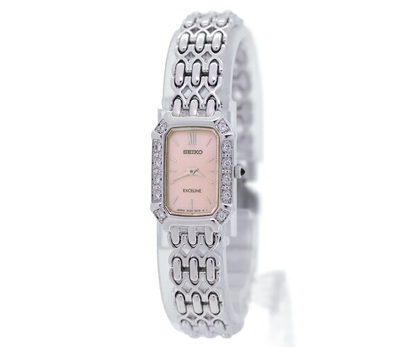 楽天市場】セイコーエクセリーヌ レディースウォッチ 2E20-7460ダイヤ