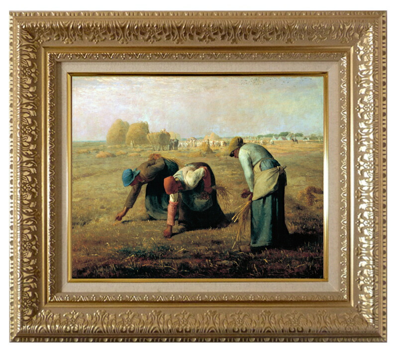 楽天市場】絵画 世界の名画 複製画 額縁付 (MJ108N-G) ジャン