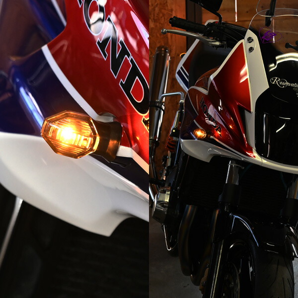 楽天市場】LED ウインカー ショート 純正タイプ 社外品 CB1300 SB SC54