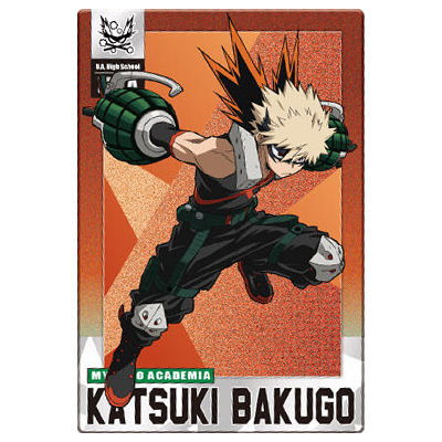 楽天市場】TVアニメ「僕のヒーローアカデミア」 ウエハース [2.爆豪