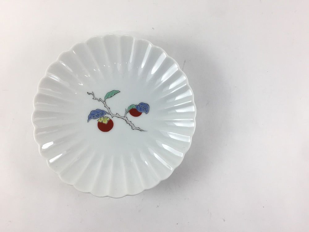 楽天市場】有田焼 伯父山窯 柿右衛門写.菊型小皿【11cm 皿 小皿
