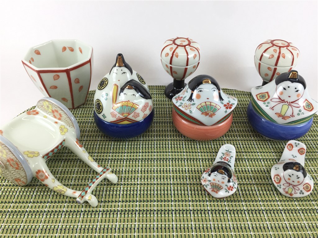 楽天市場】有田焼 幸楽窯 ぼんぼり豆蓋物【雪洞 雛道具 ミニサイズ 4.5