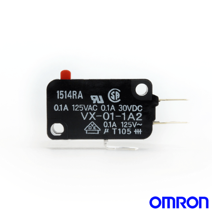 楽天市場】オムロン(OMRON) VX-01-1A2 小形基本スイッチ ピン押ボタン