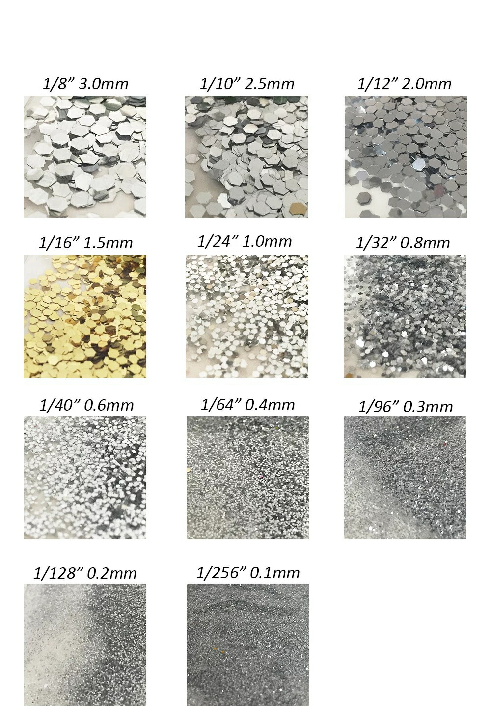 楽天市場】メール便送料無料［ GLEAMS ］ ラメフレーク (レーザー