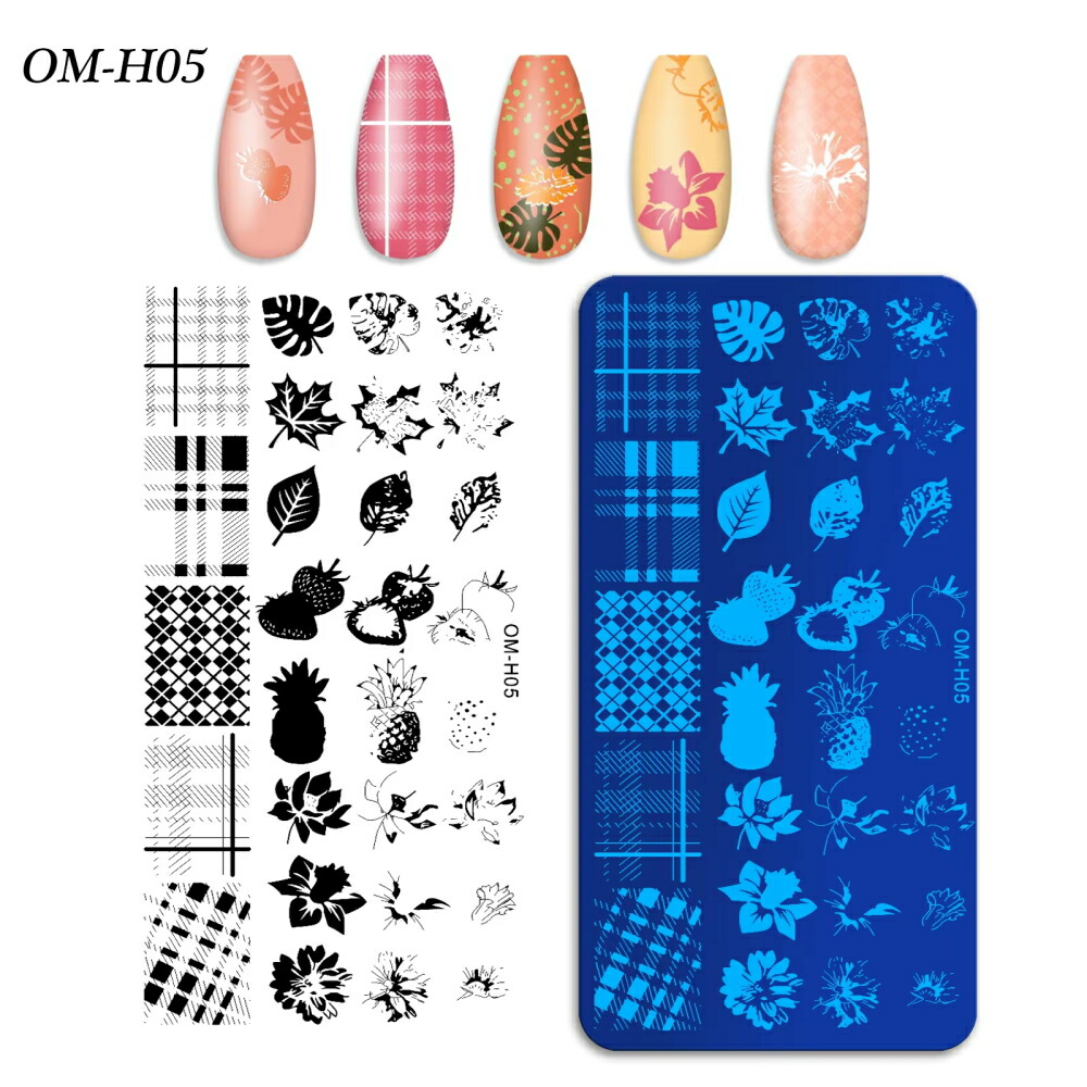 楽天市場】ラローナ[LALONA]ネイルスタンププレート(12種から)ジェル