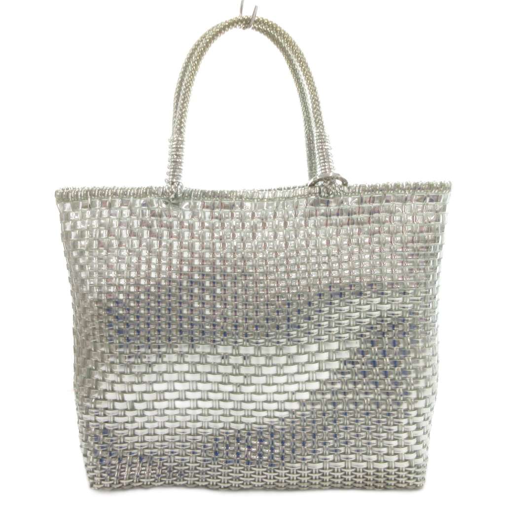 楽天市場】アンテプリマ トートバッグ シルバーの通販