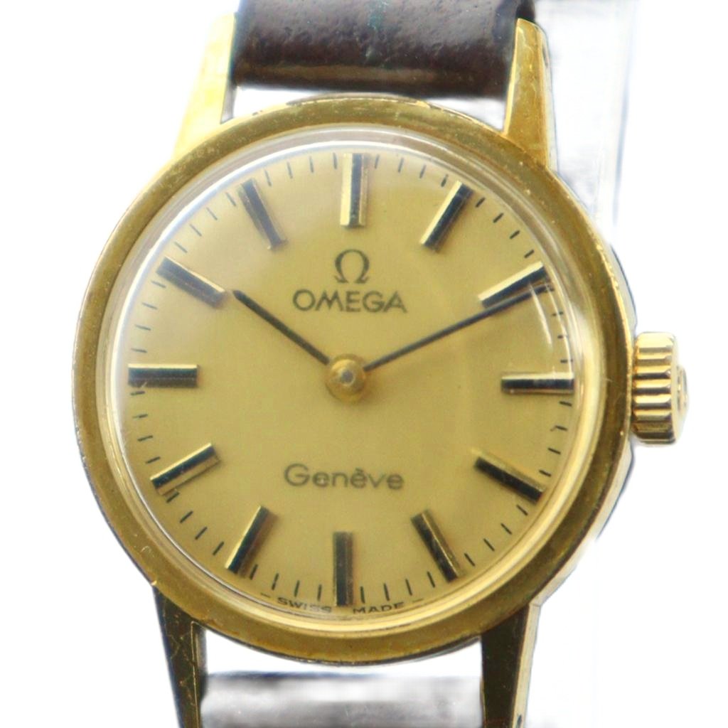 楽天市場】オメガ ジュネーブ 手巻き ゴールドの通販