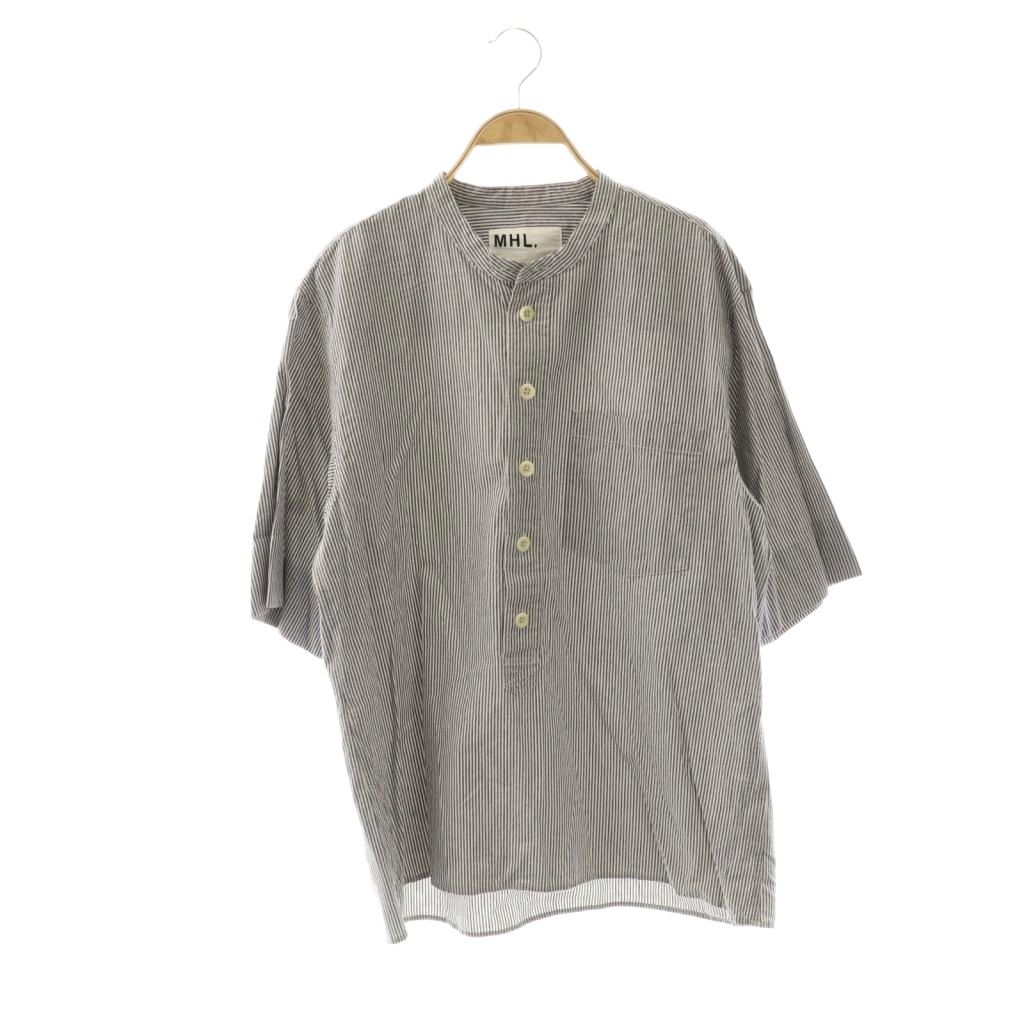 楽天市場】mhl バンドカラー シャツの通販