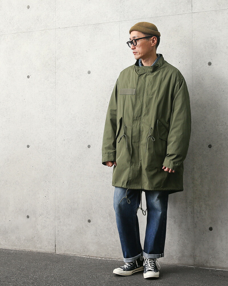 楽天市場】HOUSTON ヒューストン 51127 3WAY フィッシュテール M-65