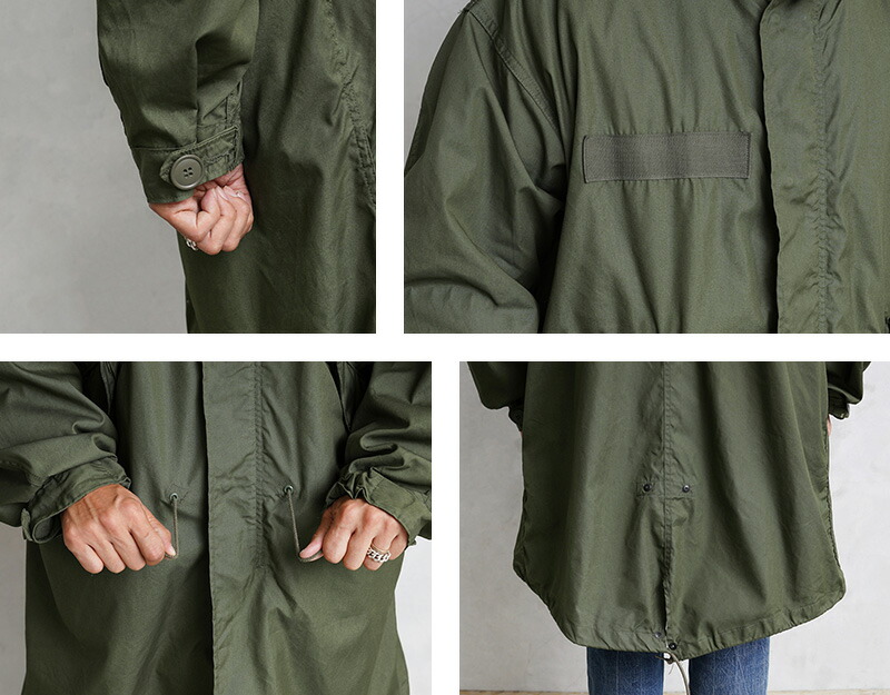 楽天市場】☆希少 実物 新品 デッドストック 米軍 M-65 フィッシュ