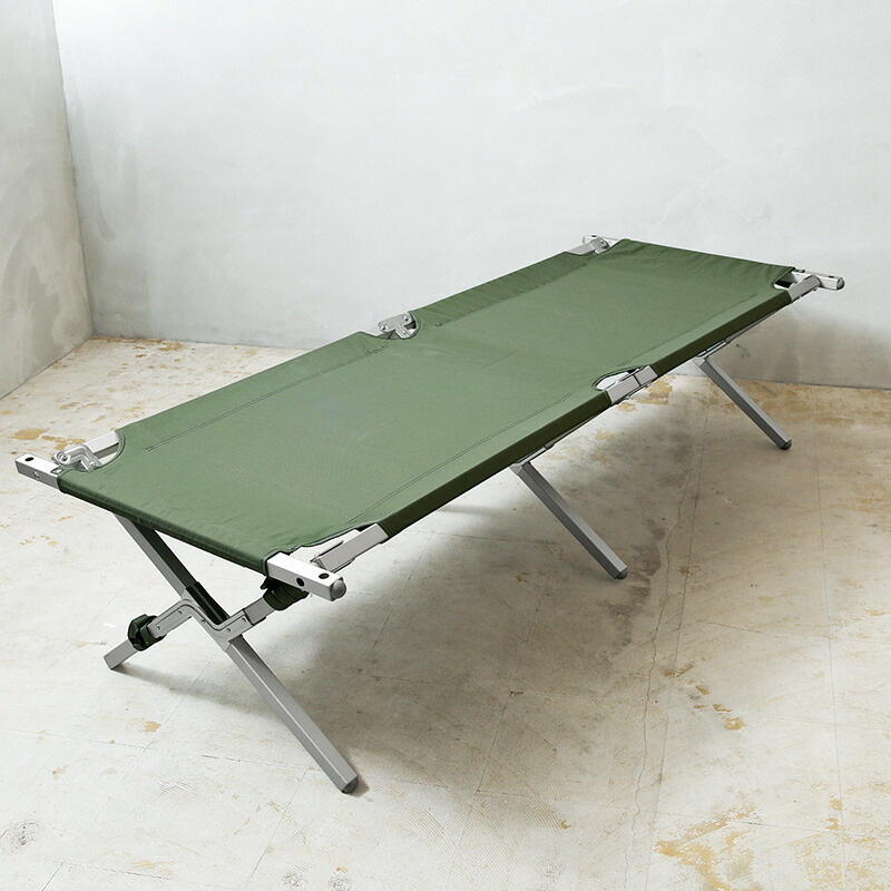 楽天市場】☆実物 USED 米軍 フォールディングコット（折り畳み野戦