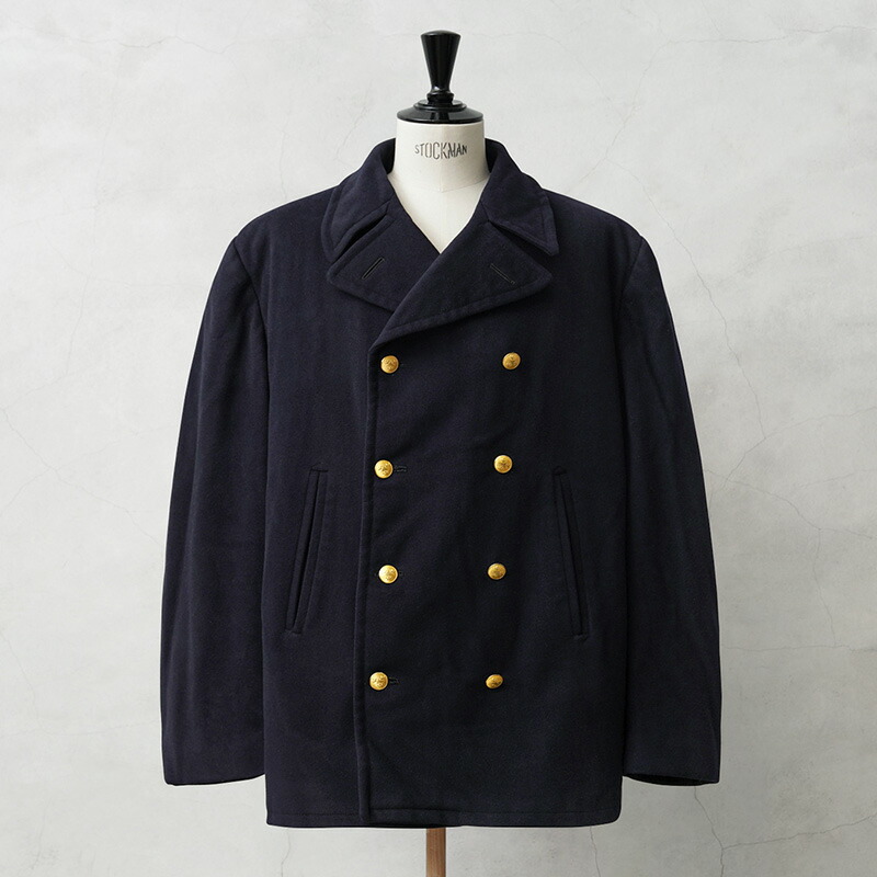 楽天市場】☆実物 USED スウェーデン軍 ダブルフェイス 8ボタン ウール