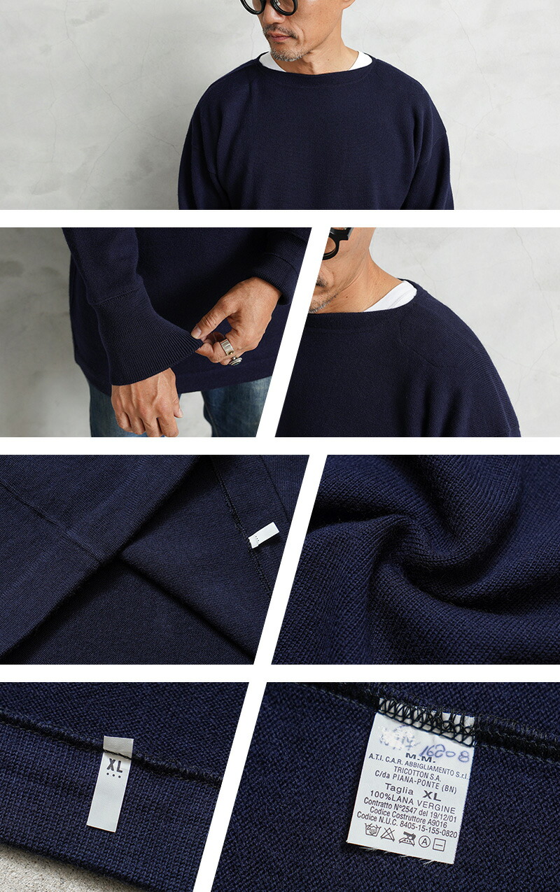 楽天市場】☆実物 新品 デッドストック イタリア軍 M.M. ボートネック