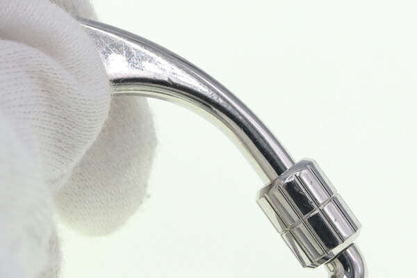 楽天市場】エルメス キーリング エトリエ シルバー メタル 中古