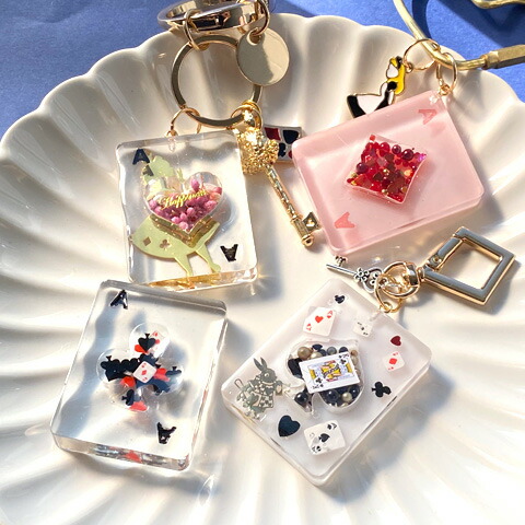 楽天市場】アリス トランプ シリコンモールド レジン型 2液性レジン