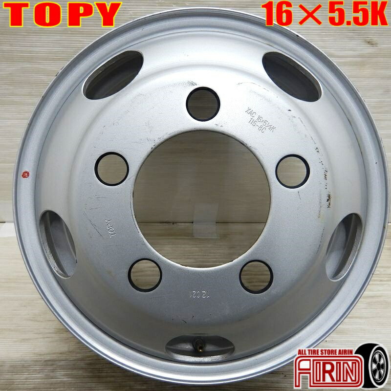 キャンター 16インチ ホィール 6本セット スタッドレスや用にいかが