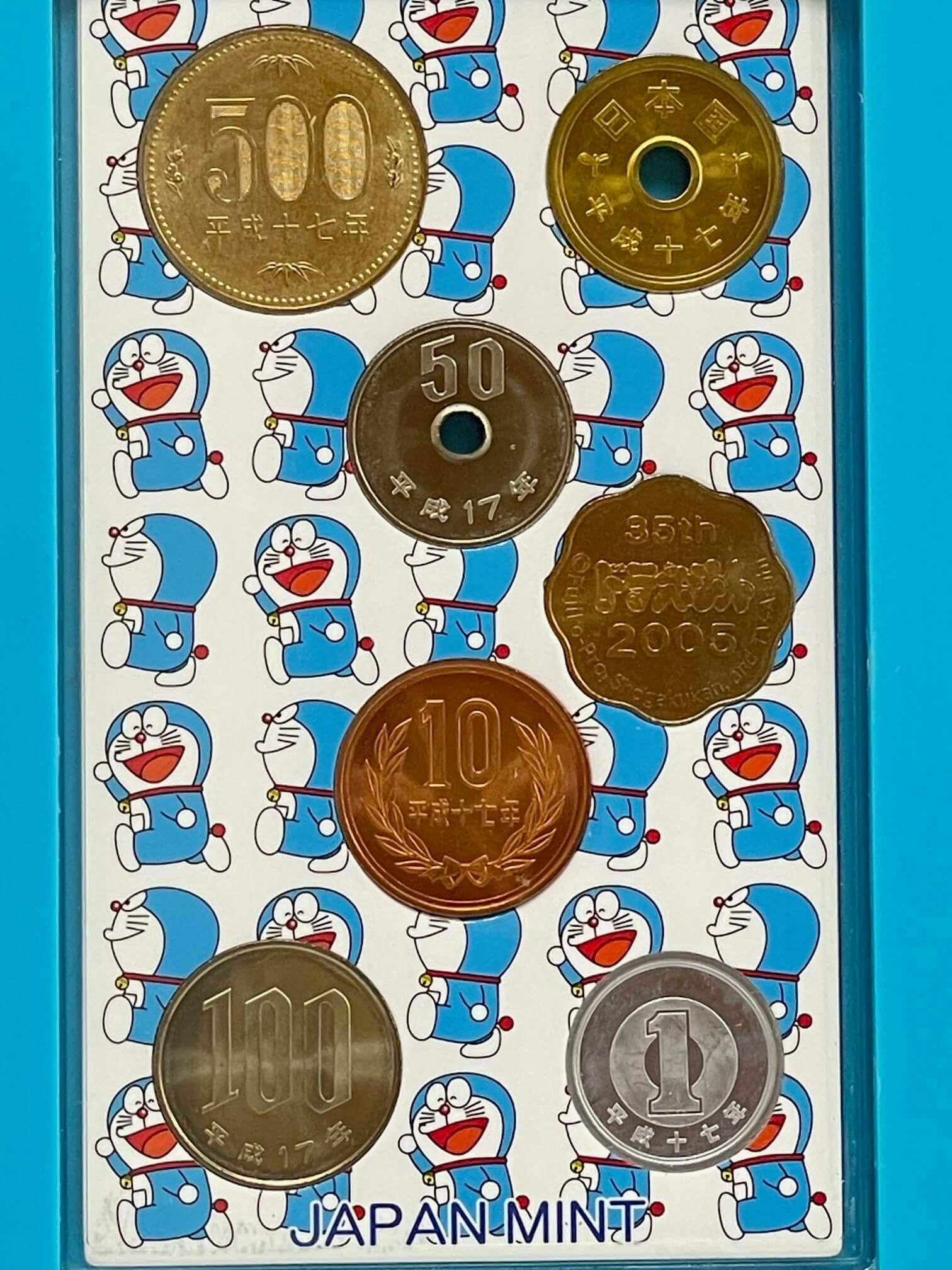 楽天市場】【未使用品】ドラえもん誕生35周年 2005貨幣セット 造幣局