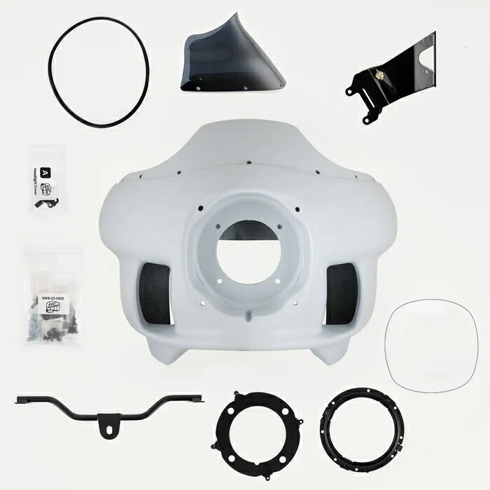 楽天市場】FXRPスタイル フェアリングキット 1983〜00年FXR : アンバー