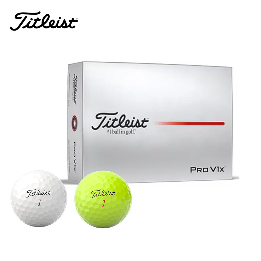楽天市場】TITLEIST タイトリスト ゴルフボール PRO V1X 12球入 1