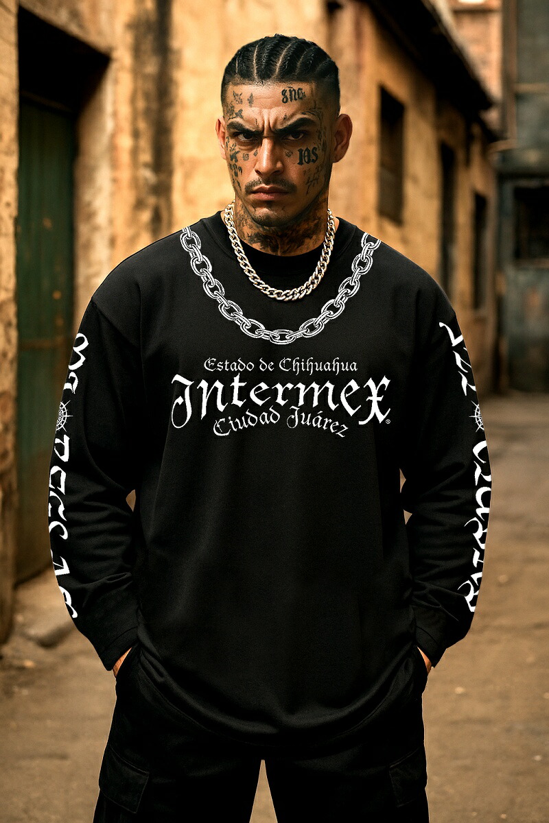 楽天市場】長袖 Tシャツ ロンT 服 サソリ柄 INTERMEX インターメックス