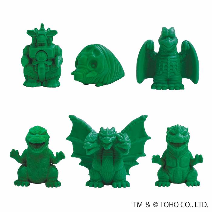 楽天市場】ゴジラ けしごむコレクション (1BOX3個入り) 全12種x4カラー