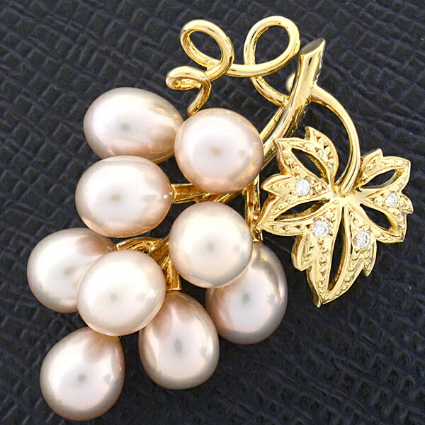 楽天市場】ミキモト ブローチ レディース グレープモチーフ 葡萄