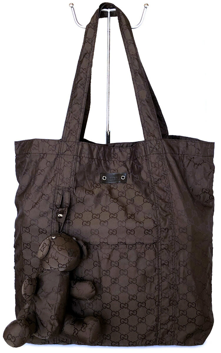 楽天市場】新品同様 グッチ トートバッグ ショッピングバッグ エコ