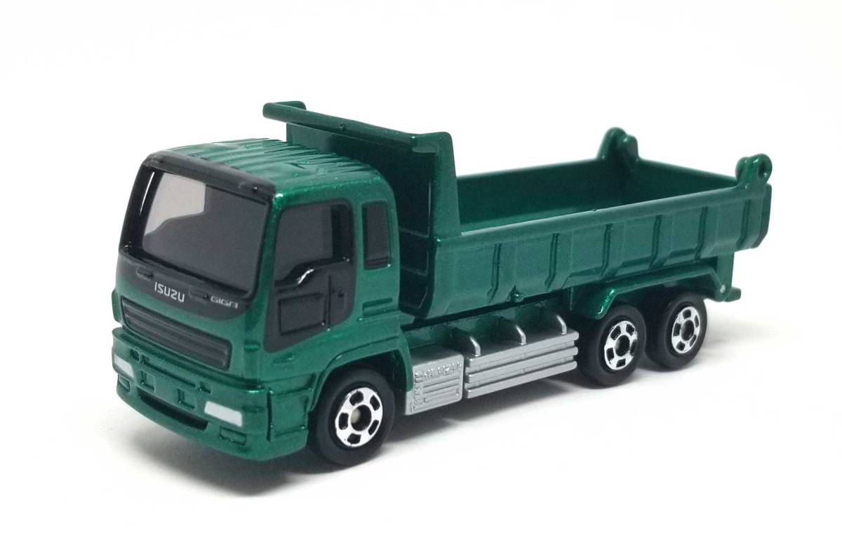 楽天市場】未使用 トミカ いすゞ ギガダンプカー 76 緑 グリーン