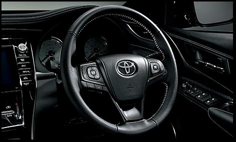 楽天市場】【トヨタ純正】60ハリアー G's 本革巻ステアリング本革巻き3