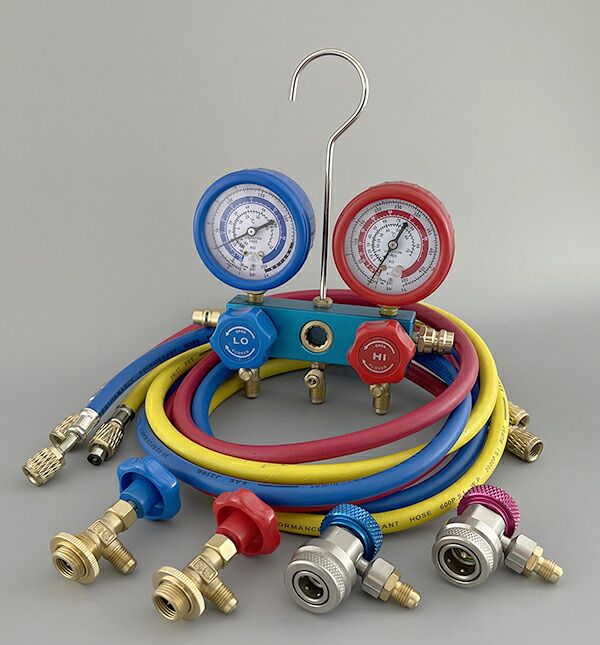 楽天市場】R12/134a兼用 ガスチャージ(ガスチャージャー・エアコン