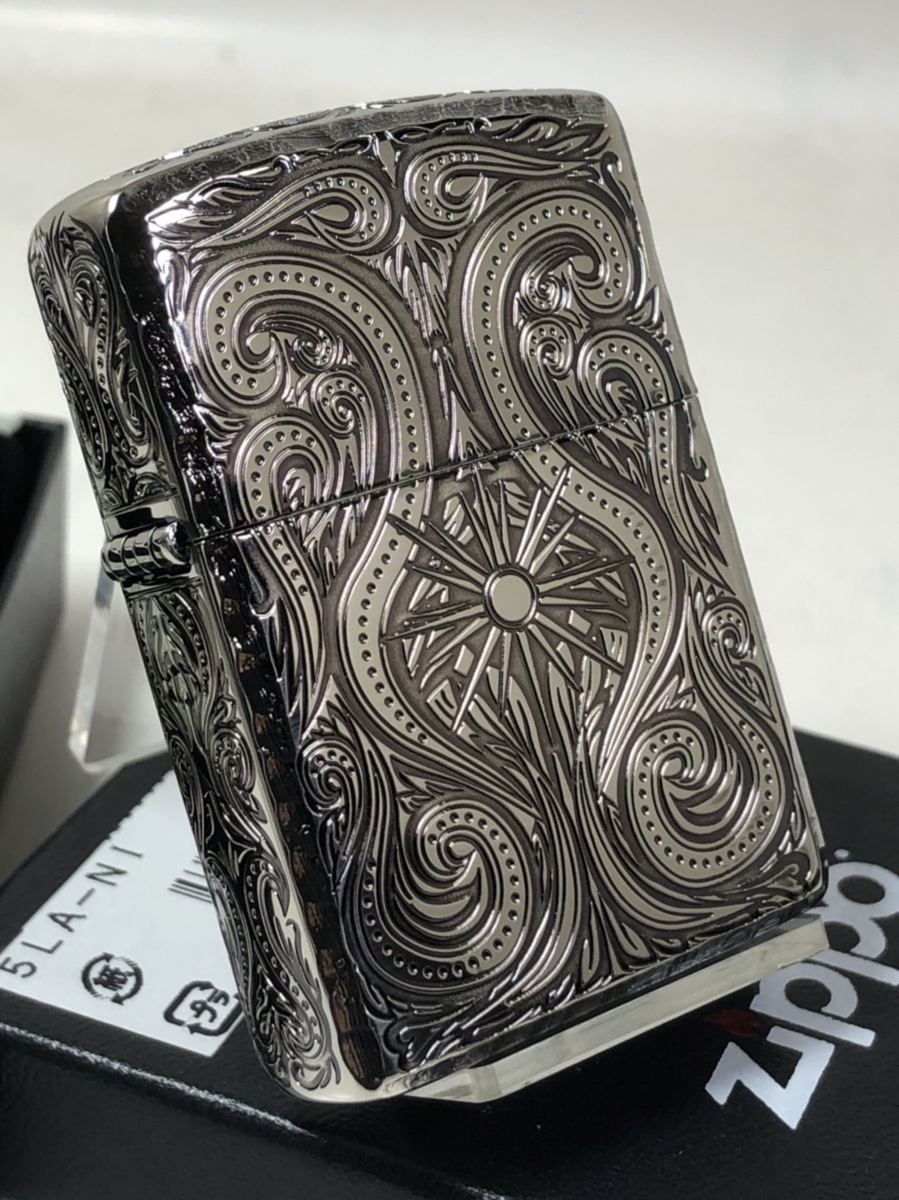 楽天市場】ジッポーライター： Zippo アーマー アラベスク 彫刻 【5面