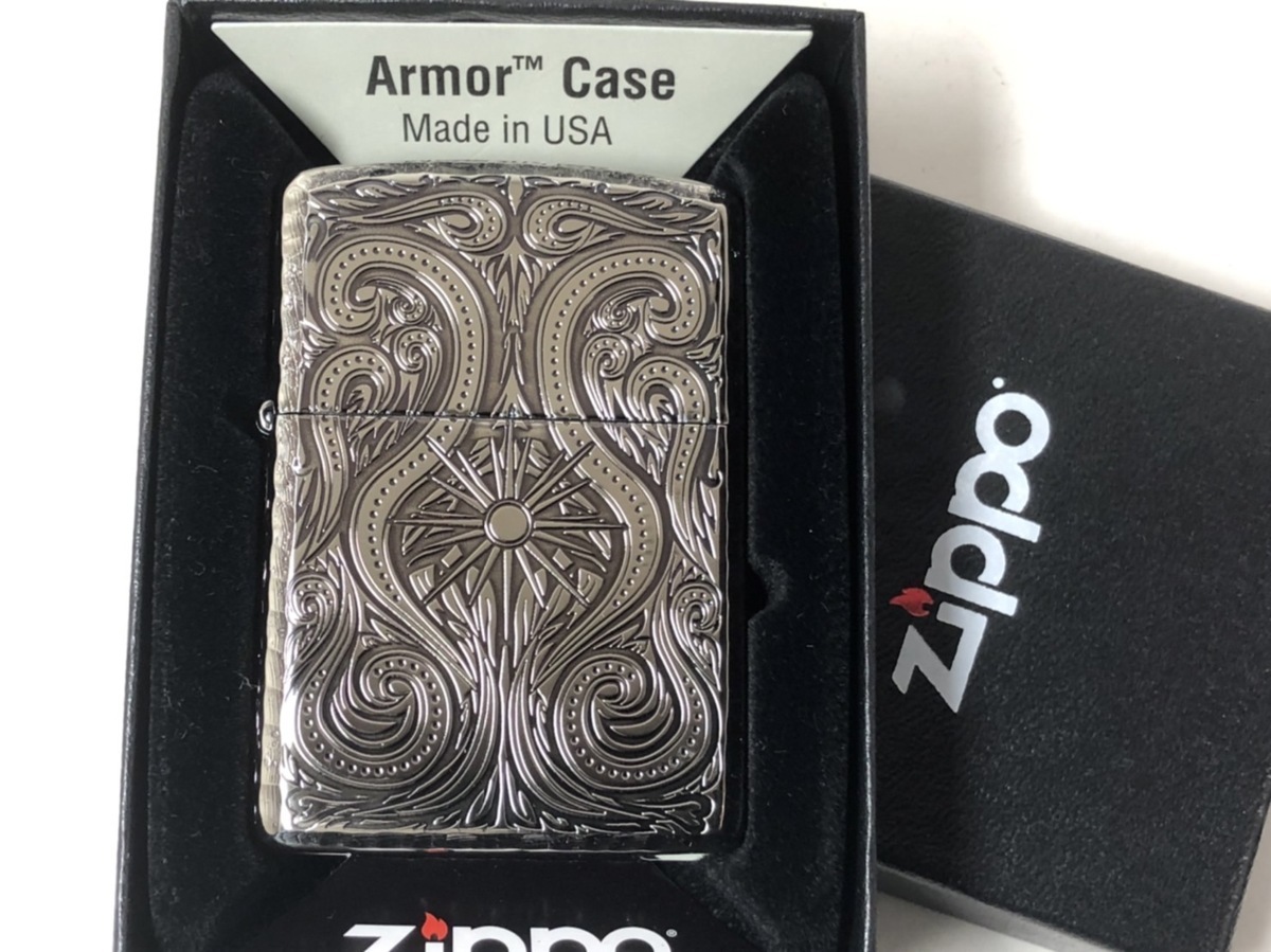 楽天市場】ジッポーライター： Zippo アーマー アラベスク 彫刻 【5面