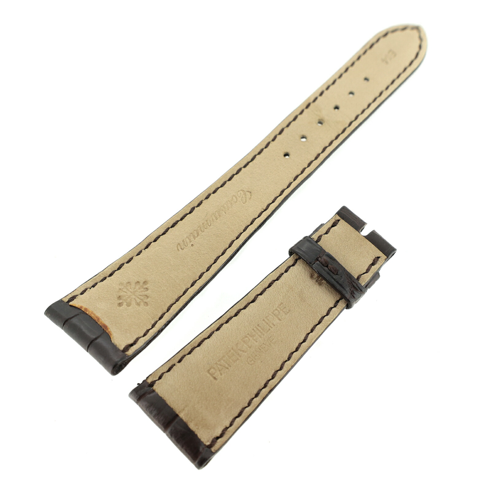 楽天市場】PATEK PHILIPPE パテックフィリップ 純正 レザーベルト 茶