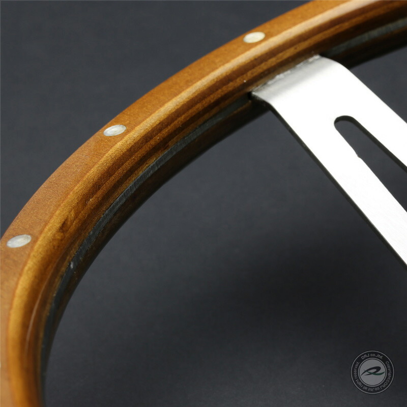 楽天市場】デポレーシング ステアリング ウッド 35.5Φ ディープコーン