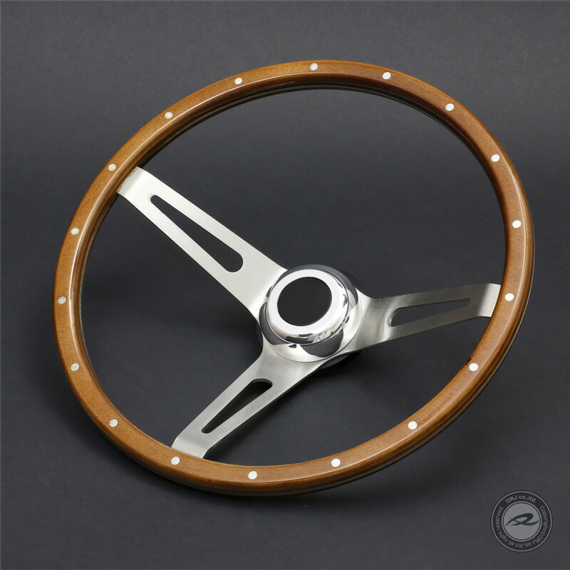 楽天市場】デポレーシング ステアリング ウッド 35.5Φ ディープコーン