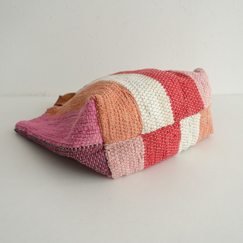 楽天市場】//梅原和香 裂き織りバッグ 【中古】【70A42】 : ブランド