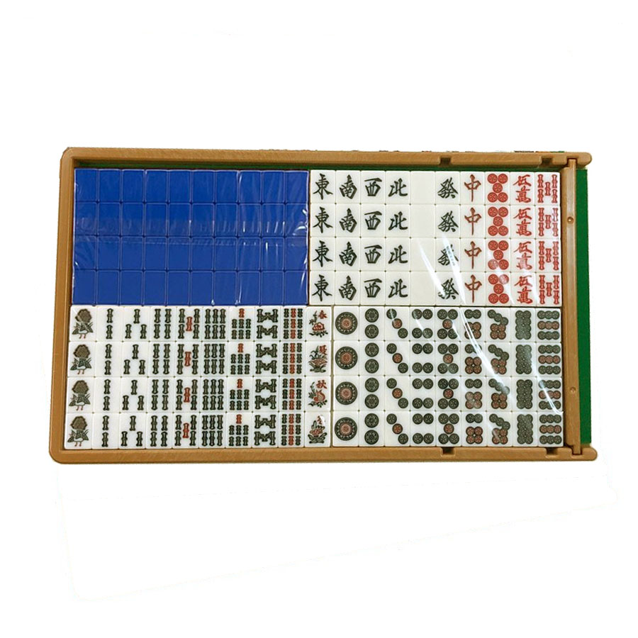 楽天市場】麻雀牌 全自動麻雀牌【アモスBN牌】 青色・送料込み : 麻雀