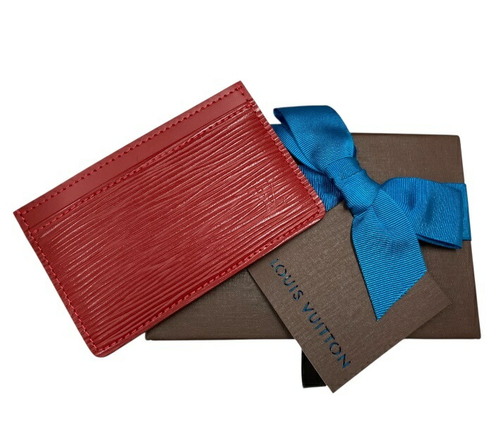楽天市場】ルイヴィトン 名刺入れ 赤の通販
