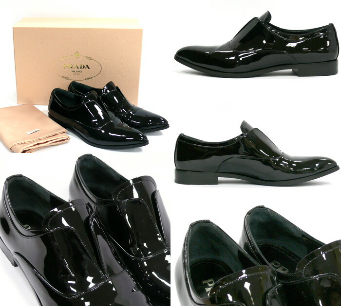 楽天市場】【PRADA】プラダ エナメル シューズ ローファー パテント