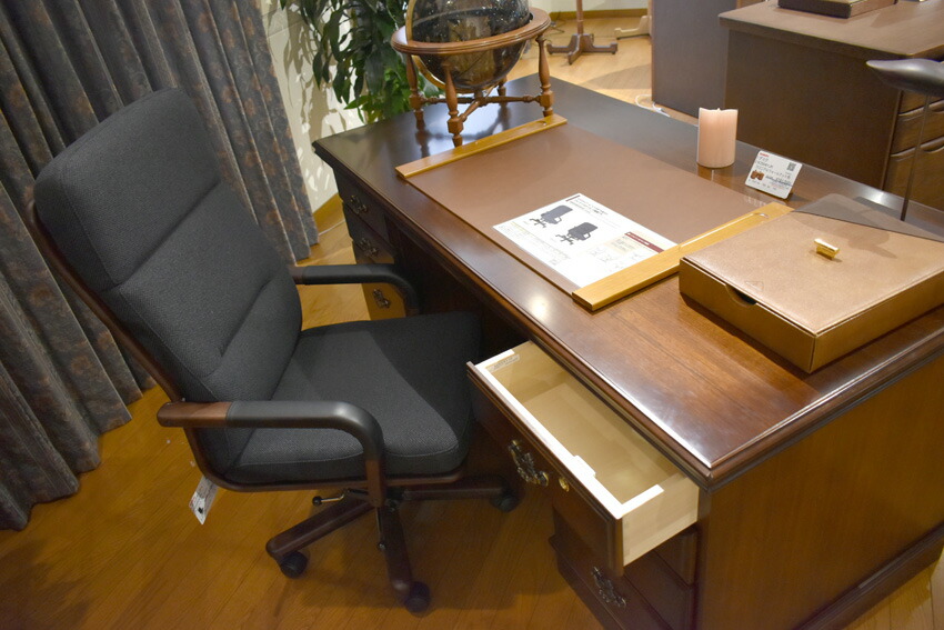 楽天市場】カリモク SC5041JK パソコンデスク 事務机 役員机 社長