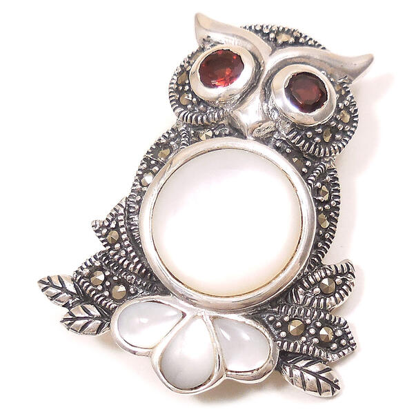 entiere【シルバー925＆ガーネット＆マルカジットのベル】美しい