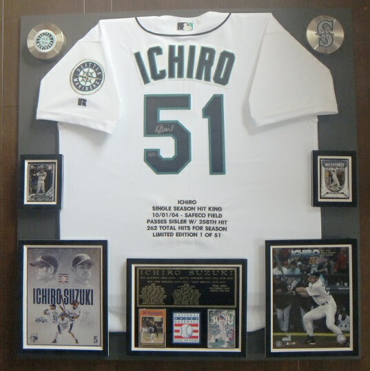 楽天市場】【祝：殿堂入り】イチロー直筆サイン入り シーズン最多安打